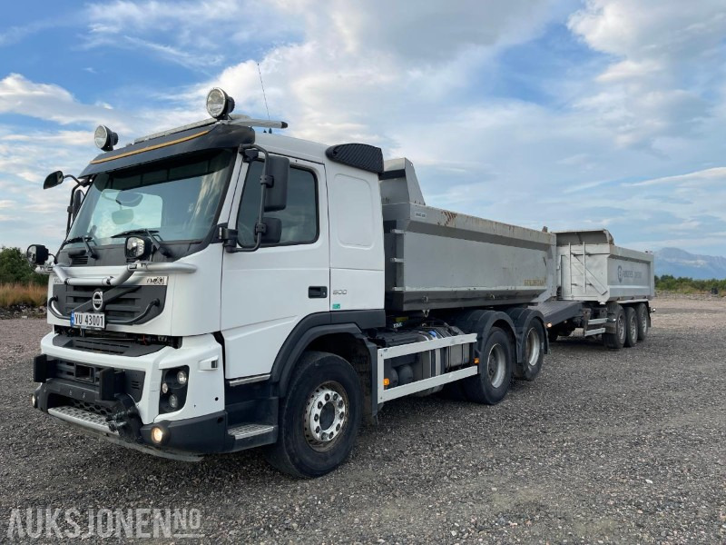 2012 Volvo FMX 6x2 Brøyterigget Kombibil med kun 235500 km, og 2008 Maur tippkjerre - Camion benne: photos 1 2012 Volvo FMX 6x2 Brøyterigget Kombibil med kun 235500 km, og 2008 Maur tippkjerre - Camion benne: photos 1