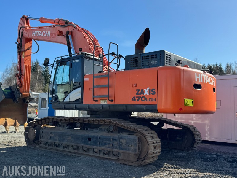 2013 Hitachi ZAXIS ZX470LCH-5B gravemaskin med 2 skuffer. - Pelle: photos 1 2013 Hitachi ZAXIS ZX470LCH-5B gravemaskin med 2 skuffer. - Pelle: photos 1