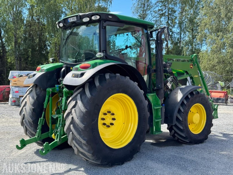 2013 John Deere 6150R traktor med frontlaster / Nylig EU-godkjent - Tracteur agricole: photos 5 2013 John Deere 6150R traktor med frontlaster / Nylig EU-godkjent - Tracteur agricole: photos 5