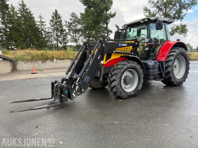 2013 Massey Ferguson 7616 M/ FRONTLASTER, PALLEGAFLER OG SKUFF - Tracteur agricole: photos 1 2013 Massey Ferguson 7616 M/ FRONTLASTER, PALLEGAFLER OG SKUFF - Tracteur agricole: photos 1