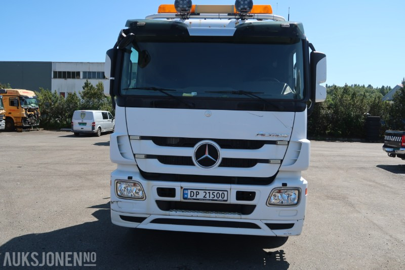 2013 Mercedes-Benz ACTROS 2536 med Palfinger PK165502 kran og baklift - Camion grue: photos 2 2013 Mercedes-Benz ACTROS 2536 med Palfinger PK165502 kran og baklift - Camion grue: photos 2