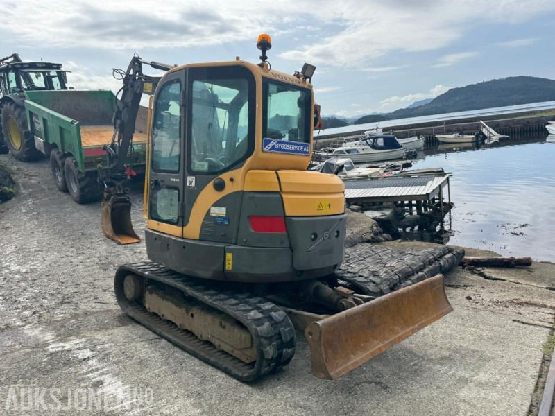 2013 Volvo ECR58 - Gravemaskin - Tiltrotator - 3. Skuffer - Sertifisert - Timer: 6477 - Mini pelle: photos 3 2013 Volvo ECR58 - Gravemaskin - Tiltrotator - 3. Skuffer - Sertifisert - Timer: 6477 - Mini pelle: photos 3
