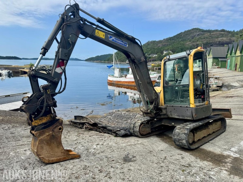 2013 Volvo ECR58 - Gravemaskin - Tiltrotator - 3. Skuffer - Sertifisert - Timer: 6477 - Mini pelle: photos 1 2013 Volvo ECR58 - Gravemaskin - Tiltrotator - 3. Skuffer - Sertifisert - Timer: 6477 - Mini pelle: photos 1
