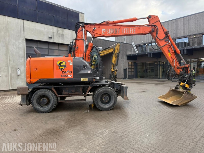 2014 Hitachi Zaxis 140W HJULGRAVER ENGCON ROTOTILT SERVICEHISTORIKK SENTRALSMØRING. - Pelle: photos 2 2014 Hitachi Zaxis 140W HJULGRAVER ENGCON ROTOTILT SERVICEHISTORIKK SENTRALSMØRING. - Pelle: photos 2
