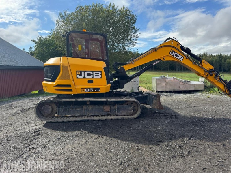 2014 JCB JCB 86C-1 ENGCON S50 TILT, 3 SKUFFER 3481T gravemaskin - Pelle: photos 4 2014 JCB JCB 86C-1 ENGCON S50 TILT, 3 SKUFFER 3481T gravemaskin - Pelle: photos 4