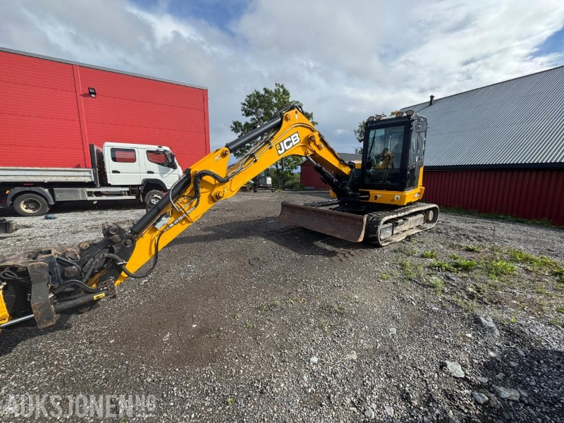 2014 JCB JCB 86C-1 ENGCON S50 TILT, 3 SKUFFER 3481T gravemaskin - Pelle: photos 1 2014 JCB JCB 86C-1 ENGCON S50 TILT, 3 SKUFFER 3481T gravemaskin - Pelle: photos 1