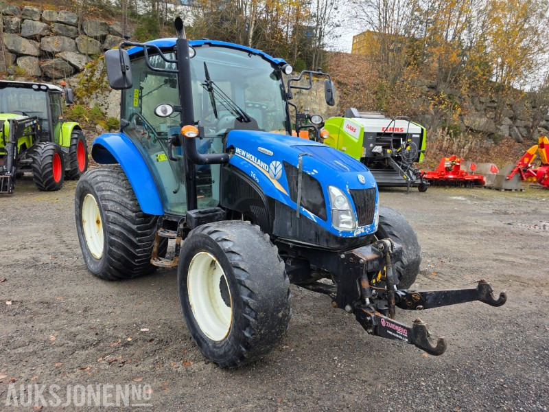 2014 New Holland T4.75 front hydraulikk P2 3600 timer - Tracteur agricole: photos 2 2014 New Holland T4.75 front hydraulikk P2 3600 timer - Tracteur agricole: photos 2