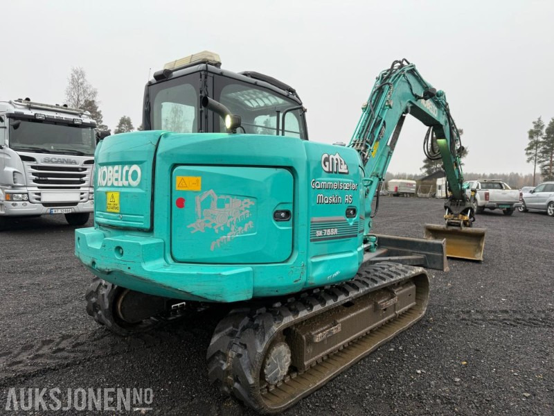 2015 Kobelco SK85MSR-3E Gummibelter, Engcon tiltrotator, 6213 timer - Pelle: photos 5 2015 Kobelco SK85MSR-3E Gummibelter, Engcon tiltrotator, 6213 timer - Pelle: photos 5