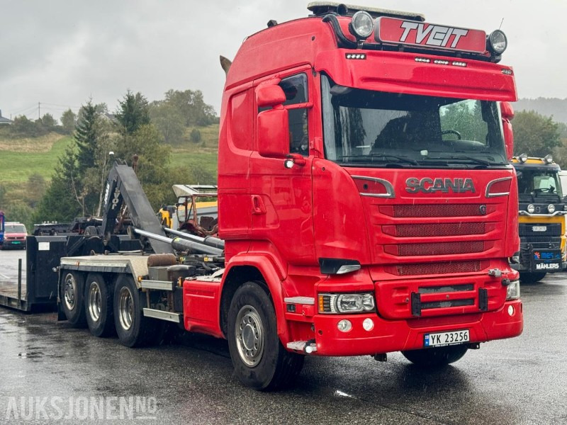 2015 Scania R-serie – Krokbil 8x4 - Joab krok - Eu-godkjent til 3/26 - Km: 308323 - Camion ampliroll: photos 2 2015 Scania R-serie – Krokbil 8x4 - Joab krok - Eu-godkjent til 3/26 - Km: 308323 - Camion ampliroll: photos 2