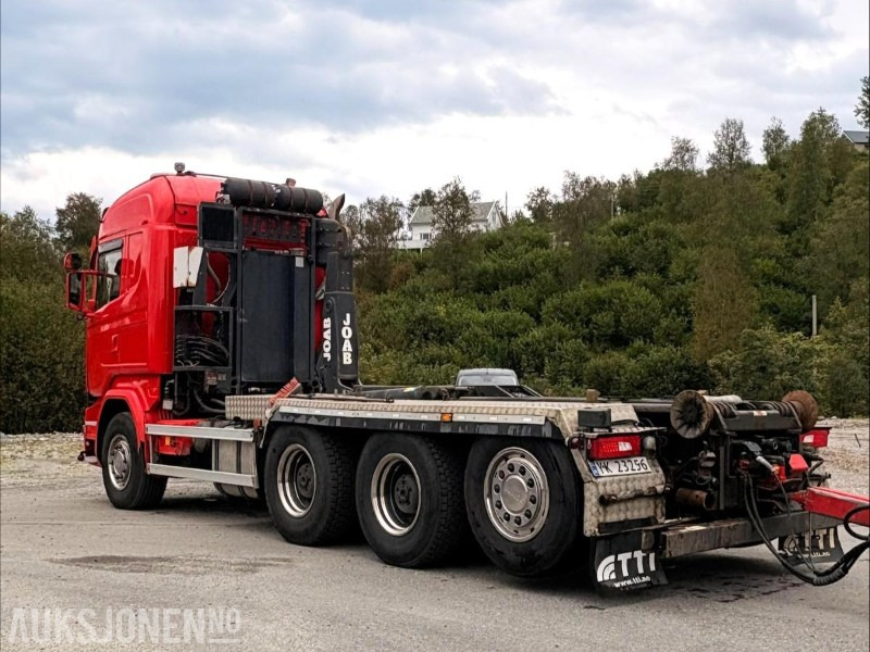 2015 Scania R-serie – Krokbil 8x4 - Joab krok - Eu-godkjent til 3/26 - Km: 308323 - Camion ampliroll: photos 3 2015 Scania R-serie – Krokbil 8x4 - Joab krok - Eu-godkjent til 3/26 - Km: 308323 - Camion ampliroll: photos 3