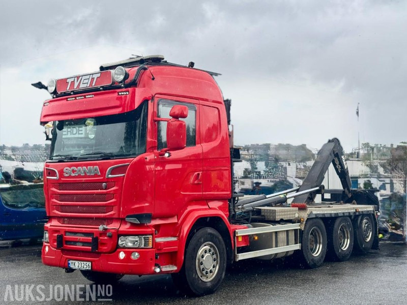 2015 Scania R-serie – Krokbil 8x4 - Joab krok - Eu-godkjent til 3/26 - Km: 308323 - Camion ampliroll: photos 1 2015 Scania R-serie – Krokbil 8x4 - Joab krok - Eu-godkjent til 3/26 - Km: 308323 - Camion ampliroll: photos 1