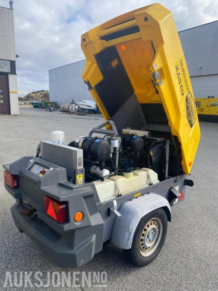2016 Atlas Copco XAS 68KD luftkompressor - 1367 timer. - Foreuse: photos 2 2016 Atlas Copco XAS 68KD luftkompressor - 1367 timer. - Foreuse: photos 2