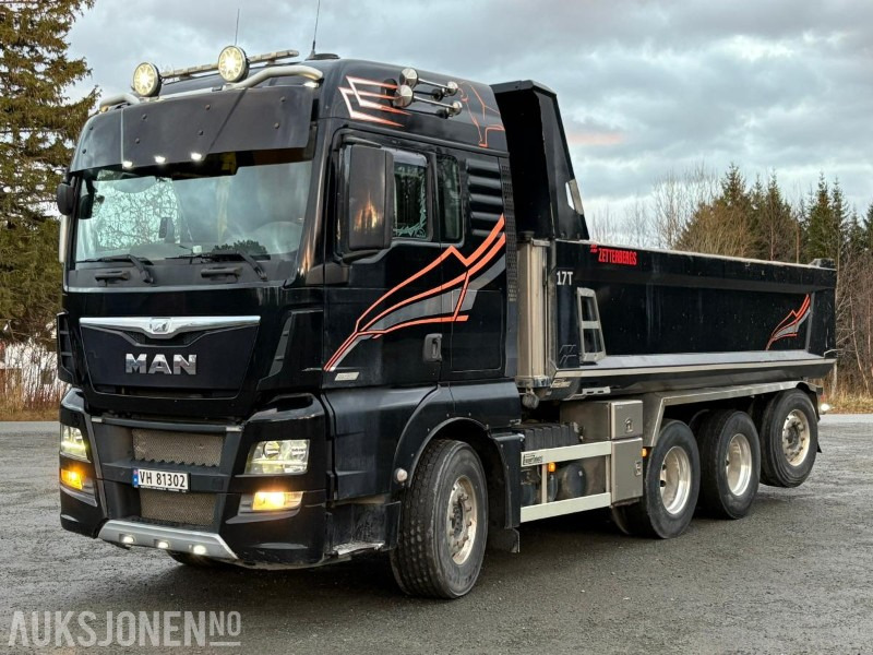 2016 MAN TGX 8x4 TIPPBIL MED ZETTERBERGS PLAN - EURO 6 - Camion benne: photos 2 2016 MAN TGX 8x4 TIPPBIL MED ZETTERBERGS PLAN - EURO 6 - Camion benne: photos 2