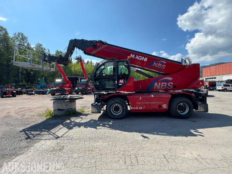 2016 Magni RTH 5.35 rundtomsvingende teleskoptruck med ny mannskapskurv - Chariot télescopique: photos 2 2016 Magni RTH 5.35 rundtomsvingende teleskoptruck med ny mannskapskurv - Chariot télescopique: photos 2