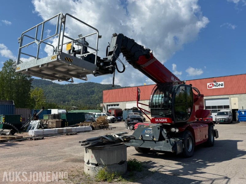 2016 Magni RTH 5.35 rundtomsvingende teleskoptruck med ny mannskapskurv - Chariot télescopique: photos 1 2016 Magni RTH 5.35 rundtomsvingende teleskoptruck med ny mannskapskurv - Chariot télescopique: photos 1