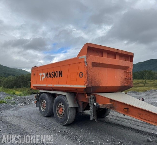 2016 Maur Bilpåbygg K2-19 Boggikjerre - Tipp - EU-Godkjent - Remorque benne: photos 1 2016 Maur Bilpåbygg K2-19 Boggikjerre - Tipp - EU-Godkjent - Remorque benne: photos 1