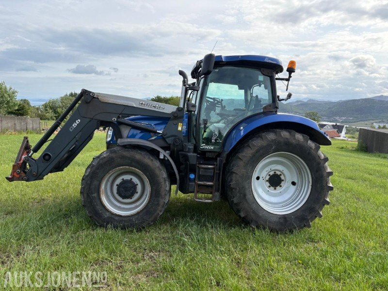 2016 New Holland T6.160 AC 50kmt med frontlaster - Tracteur agricole: photos 4 2016 New Holland T6.160 AC 50kmt med frontlaster - Tracteur agricole: photos 4