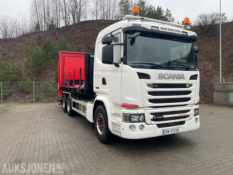 2016 Scania G-490 Krokløft med Buffalopåbygg - Camion ampliroll: photos 2 2016 Scania G-490 Krokløft med Buffalopåbygg - Camion ampliroll: photos 2