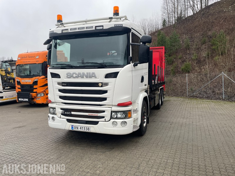 2016 Scania G-490 Krokløft med Buffalopåbygg - Camion ampliroll: photos 3 2016 Scania G-490 Krokløft med Buffalopåbygg - Camion ampliroll: photos 3