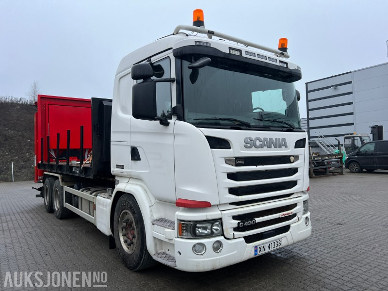 2016 Scania G-490 Krokløft med Buffalopåbygg - Camion ampliroll: photos 1 2016 Scania G-490 Krokløft med Buffalopåbygg - Camion ampliroll: photos 1
