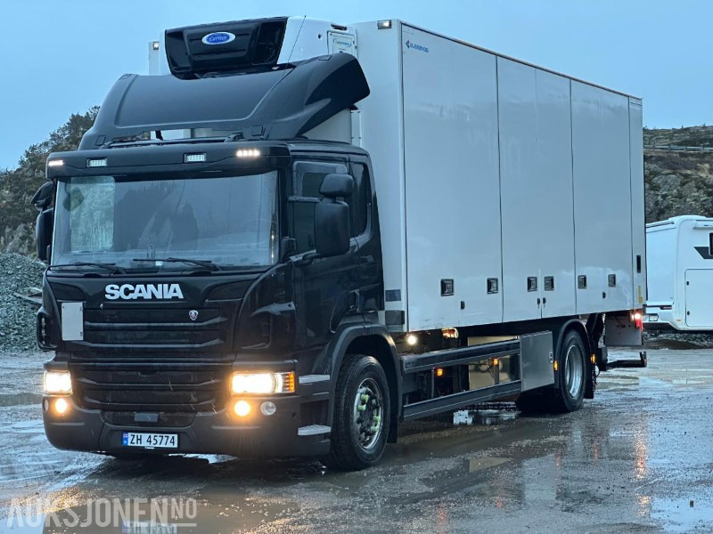 2016 Scania P280 - skapbil // bussbygg skap // 2 soner carrier kjøleaggregat - Camion fourgon: photos 1 2016 Scania P280 - skapbil // bussbygg skap // 2 soner carrier kjøleaggregat - Camion fourgon: photos 1