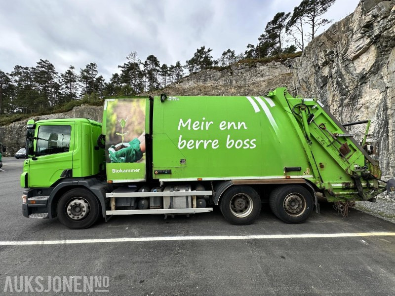 2016 Scania P320 Komprimatorbil - 2 kammer Inkl. biokammer/MTM påbygg/EU ok - Benne à ordures ménagères: photos 2 2016 Scania P320 Komprimatorbil - 2 kammer Inkl. biokammer/MTM påbygg/EU ok - Benne à ordures ménagères: photos 2