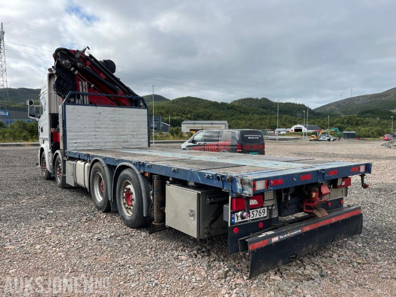 2016 Scania R-serie 8x2 HMF 85TM kranbil, Komplett karmsett, Kran sertifisert Aug 2025, Eu godkjent til 05.10.2026, klar til nye oppdrag ! - Camion grue: photos 5 2016 Scania R-serie 8x2 HMF 85TM kranbil, Komplett karmsett, Kran sertifisert Aug 2025, Eu godkjent til 05.10.2026, klar til nye oppdrag ! - Camion grue: photos 5