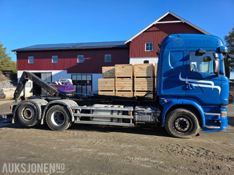 2016 Scania R580 multilift XR21 krokbil - Camion ampliroll: photos 4 2016 Scania R580 multilift XR21 krokbil - Camion ampliroll: photos 4