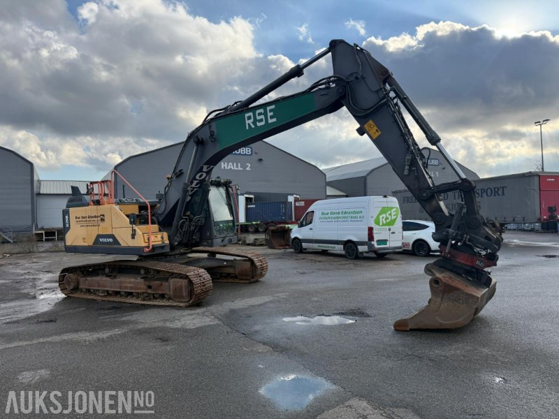2016 Volvo EC250EL BELTEGRAVER R8 ROTOTILT TOPCON MASKINSTYRING SERVICEHISTORIKK - Pelle: photos 2 2016 Volvo EC250EL BELTEGRAVER R8 ROTOTILT TOPCON MASKINSTYRING SERVICEHISTORIKK - Pelle: photos 2