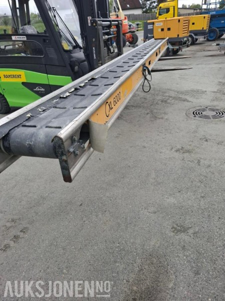 2017 Baron CX 6000 Transportbånd -6 meter/220v - Matériel de chantier: photos 1 2017 Baron CX 6000 Transportbånd -6 meter/220v - Matériel de chantier: photos 1