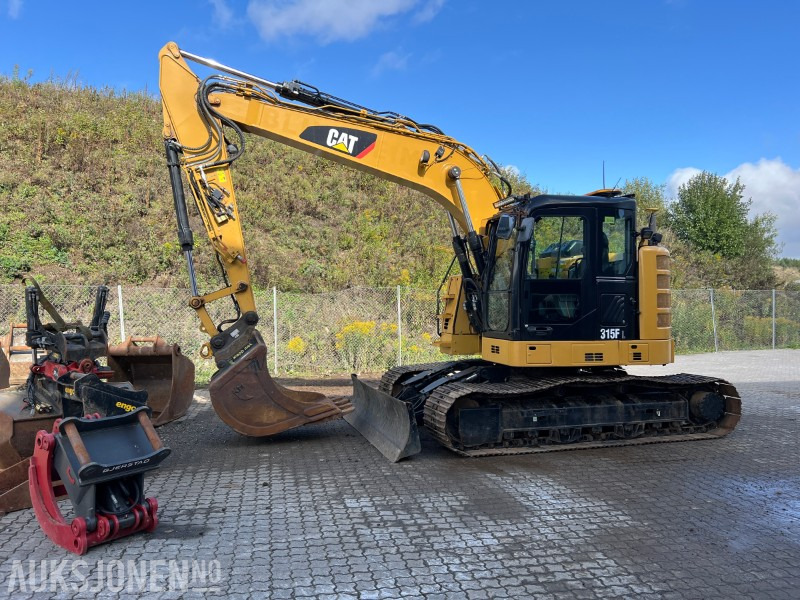 2017 Cat 315FLCR - GPS, R4 rototilt, 4 skuffer, Sentralsmøring - Pelle: photos 2 2017 Cat 315FLCR - GPS, R4 rototilt, 4 skuffer, Sentralsmøring - Pelle: photos 2