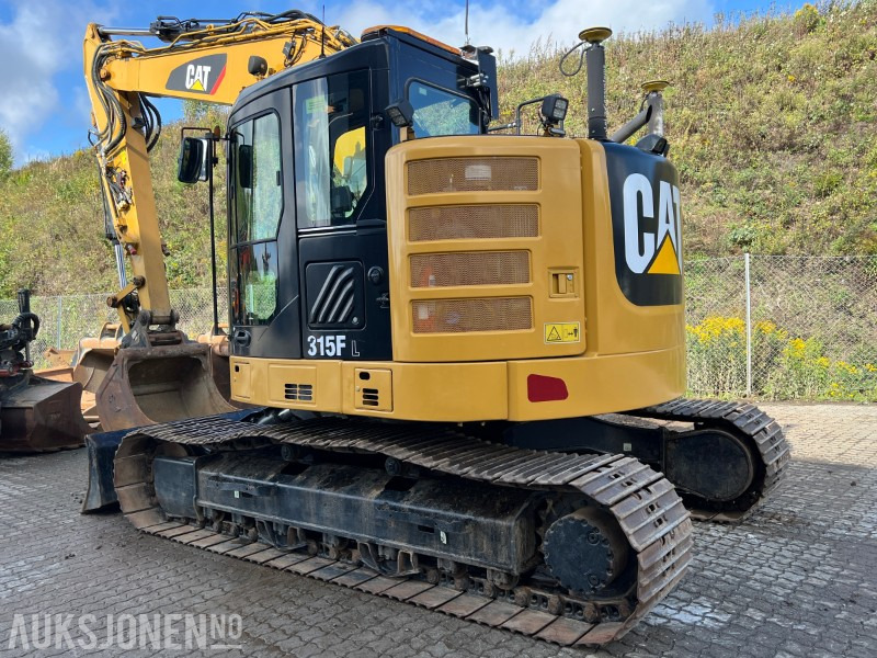 2017 Cat 315FLCR - GPS, R4 rototilt, 4 skuffer, Sentralsmøring - Pelle: photos 3 2017 Cat 315FLCR - GPS, R4 rototilt, 4 skuffer, Sentralsmøring - Pelle: photos 3