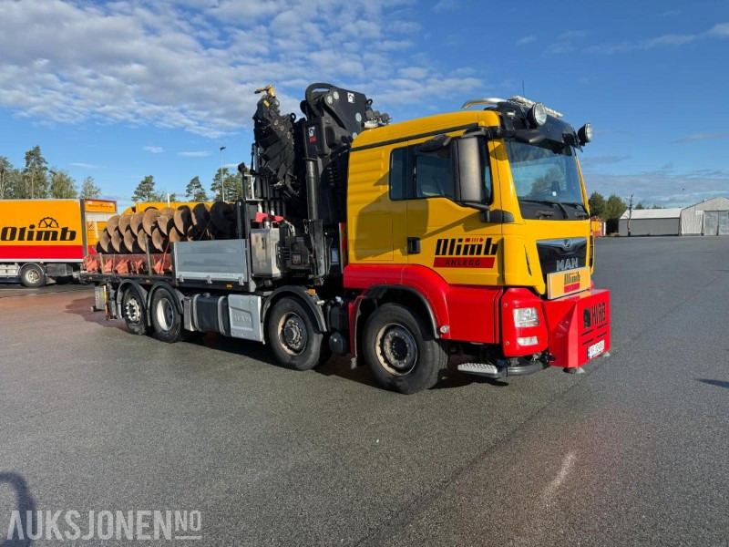 2017 MAN TGS 35.500 KRANBIL M/HIAB X-HIPRO 548 KRAN 8X4 HYDRODRIVE SERVICEHISTORIKK LAV KM. - Camion grue: photos 4 2017 MAN TGS 35.500 KRANBIL M/HIAB X-HIPRO 548 KRAN 8X4 HYDRODRIVE SERVICEHISTORIKK LAV KM. - Camion grue: photos 4