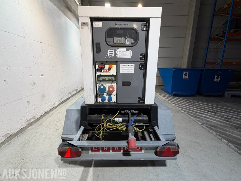 2017 SATEMA SDMO R44C3 40kVA 400V tilhengermontert strømaggregat - Matériel de chantier: photos 3 2017 SATEMA SDMO R44C3 40kVA 400V tilhengermontert strømaggregat - Matériel de chantier: photos 3