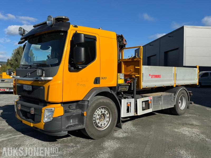2017 Volvo FE 4X2 kranbil med tipp og nedfellbare karmer - Camion grue: photos 1 2017 Volvo FE 4X2 kranbil med tipp og nedfellbare karmer - Camion grue: photos 1