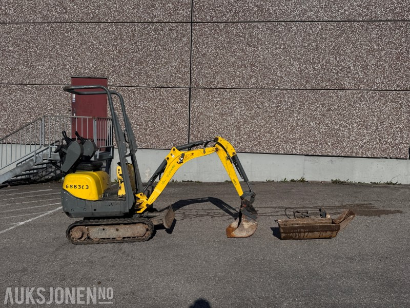 2017 Wacker Neuson 803 Minigraver 1 Tonn med 3 skuffer - Pelle: photos 2 2017 Wacker Neuson 803 Minigraver 1 Tonn med 3 skuffer - Pelle: photos 2