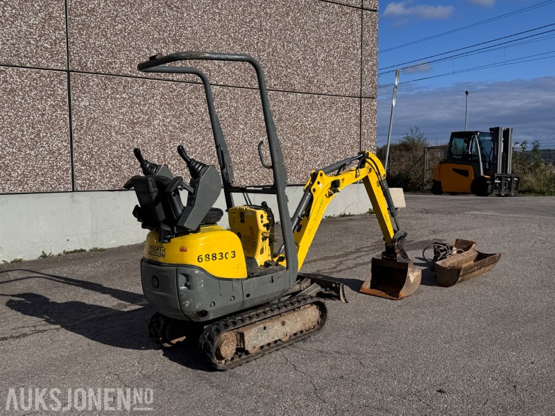2017 Wacker Neuson 803 Minigraver 1 Tonn med 3 skuffer - Pelle: photos 4 2017 Wacker Neuson 803 Minigraver 1 Tonn med 3 skuffer - Pelle: photos 4