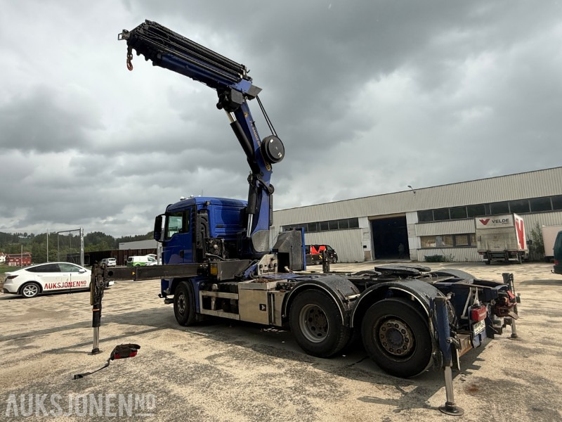 2018 MAN MAN Tgs 26.500 Kran/Tipp/Trekkvogn påbygg med Tippkasse - Euro6T - - Camion grue: photos 4 2018 MAN MAN Tgs 26.500 Kran/Tipp/Trekkvogn påbygg med Tippkasse - Euro6T - - Camion grue: photos 4