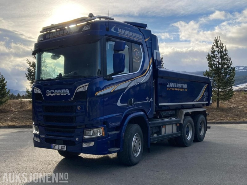 2018 Scania R 650 - Nextgen - Tippbil - Euro 6 - Camion benne: photos 1 2018 Scania R 650 - Nextgen - Tippbil - Euro 6 - Camion benne: photos 1