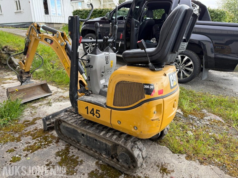 2019 Cat 300,9 D minigraver med veltebøyle og pusseskuffe - Mini pelle: photos 4 2019 Cat 300,9 D minigraver med veltebøyle og pusseskuffe - Mini pelle: photos 4