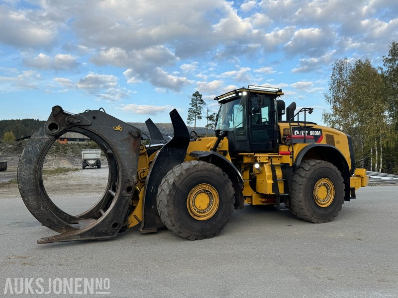2019 Cat 980M hjullaster for tømmerhåndtering. - Chargeuse sur pneus: photos 1 2019 Cat 980M hjullaster for tømmerhåndtering. - Chargeuse sur pneus: photos 1