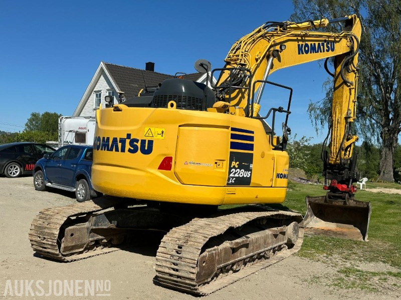 2019 Komatsu PC228USLC-11 - Gravemaskin - Tiltrotator R8 - Topcon GPS - 2skuffer - Sentralsmøring - 4467timer - Pelle: photos 4 2019 Komatsu PC228USLC-11 - Gravemaskin - Tiltrotator R8 - Topcon GPS - 2skuffer - Sentralsmøring - 4467timer - Pelle: photos 4