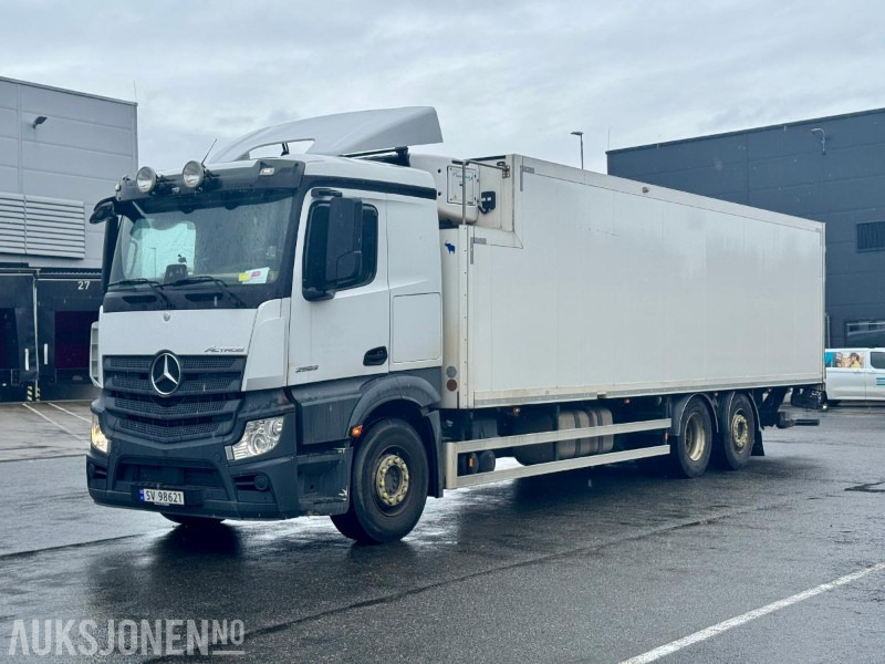 2019 Mercedes-Benz ACTROS - 6x2 - Eu-godkjent til 07/26 - Km: 150607 - Camion fourgon: photos 1 2019 Mercedes-Benz ACTROS - 6x2 - Eu-godkjent til 07/26 - Km: 150607 - Camion fourgon: photos 1