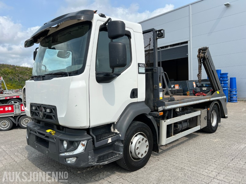 2019 Renault D16 4x2 Containerbil med Joab Multilift TL8D - Camion porte-conteneur/ Caisse mobile: photos 1 2019 Renault D16 4x2 Containerbil med Joab Multilift TL8D - Camion porte-conteneur/ Caisse mobile: photos 1