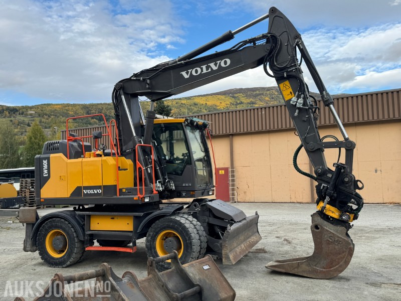 2019 Volvo EW160E HJULMASKIN, TILTROTATOR, 3 SKUFFER - Pelle: photos 2 2019 Volvo EW160E HJULMASKIN, TILTROTATOR, 3 SKUFFER - Pelle: photos 2