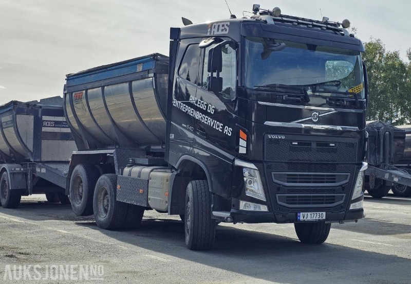 2019 Volvo FH540 6x4 tippbil komplett med asfaltbalje, tippkasse og henger - Camion benne: photos 3 2019 Volvo FH540 6x4 tippbil komplett med asfaltbalje, tippkasse og henger - Camion benne: photos 3