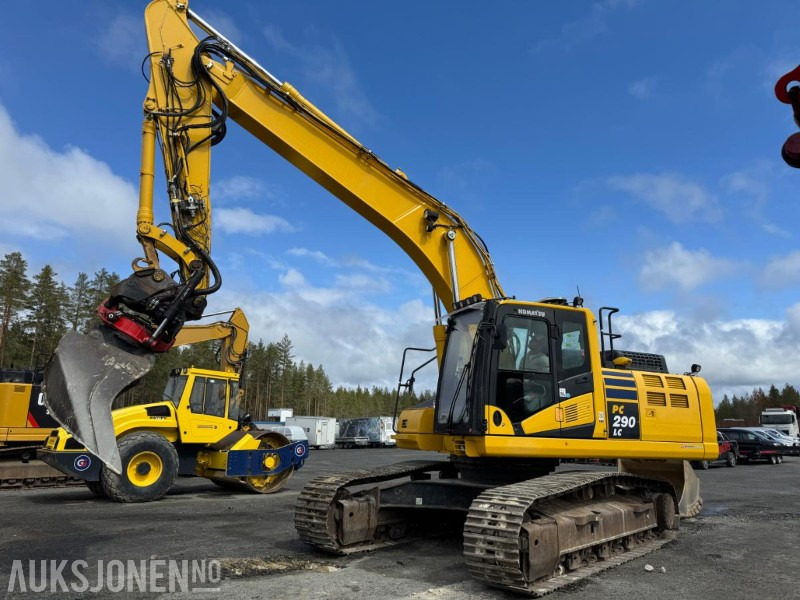2020 Komatsu PC290 LC-11E0 GRAVEMASKIN MED ROTOTIL OG 2 SKUFFER - Pelle: photos 1 2020 Komatsu PC290 LC-11E0 GRAVEMASKIN MED ROTOTIL OG 2 SKUFFER - Pelle: photos 1