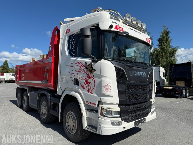 2020 Scania R730 8x4 tippbil - 263112km - Euro 6 - Camion benne: photos 2 2020 Scania R730 8x4 tippbil - 263112km - Euro 6 - Camion benne: photos 2