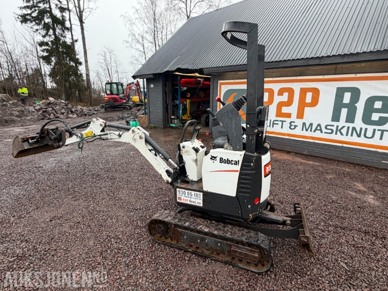 2021 Bobcat E10z minigraver - Pusseskuff 77 cm - SE hydraulisk tilt - Mini pelle: photos 3 2021 Bobcat E10z minigraver - Pusseskuff 77 cm - SE hydraulisk tilt - Mini pelle: photos 3