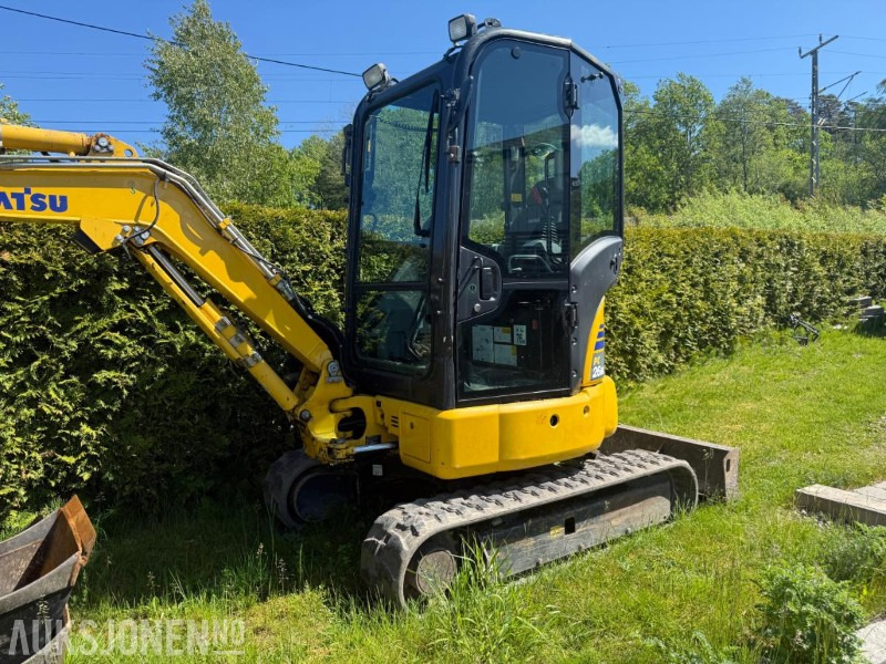 2021 Komatsu PC26MR minigraver m/3 skuffer. - Mini pelle: photos 5 2021 Komatsu PC26MR minigraver m/3 skuffer. - Mini pelle: photos 5